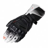 Dainese FIERO METAL závodní rukavice bílé/černé vel.XS